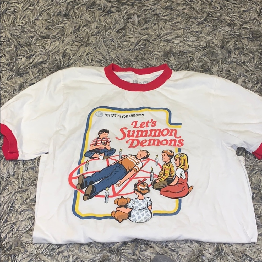 LETS SUMMON DEMONS TOP TSHIRT